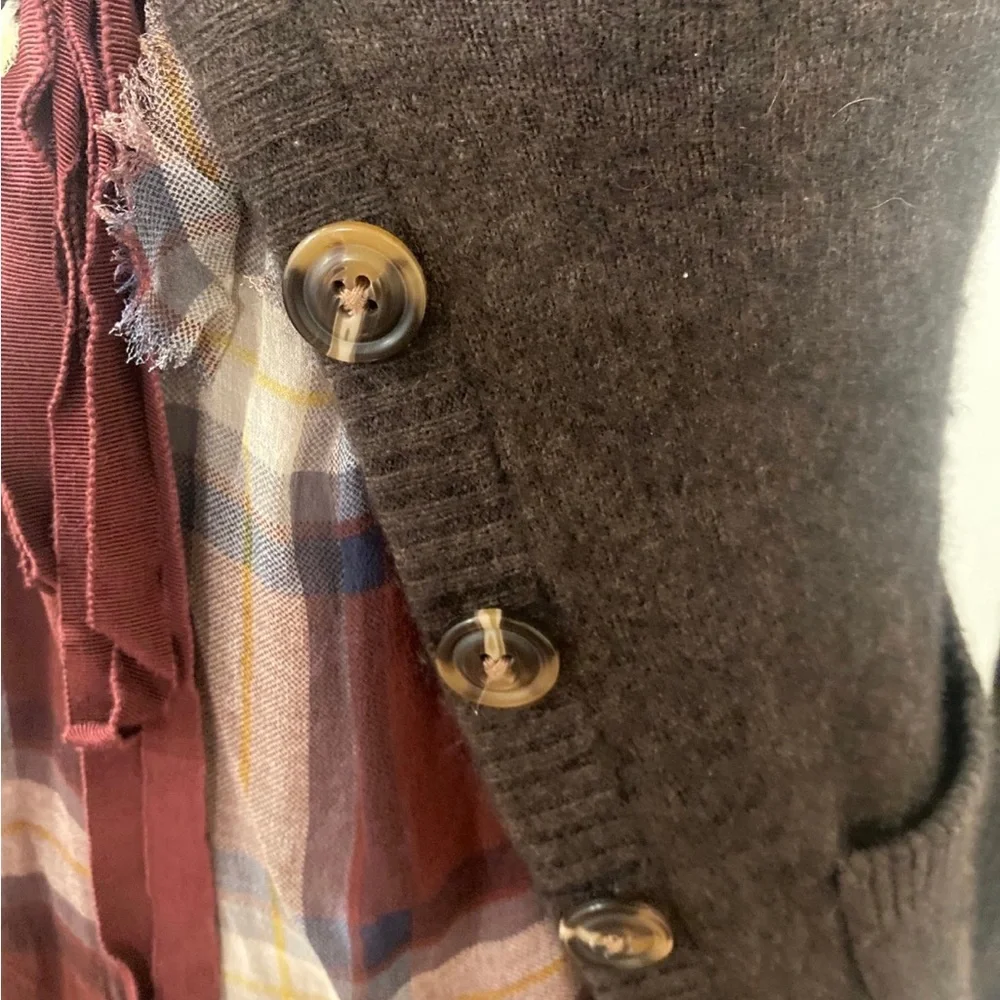 Y2k vintage Ruehl 925 v neck cardigan - Picture 6 of 7